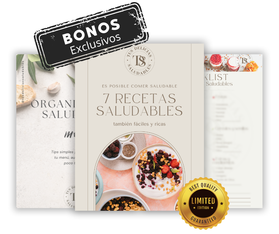 🥗 Reto 7 Días Saludables + 3 BONOS EXCLUSIVOS 🎁