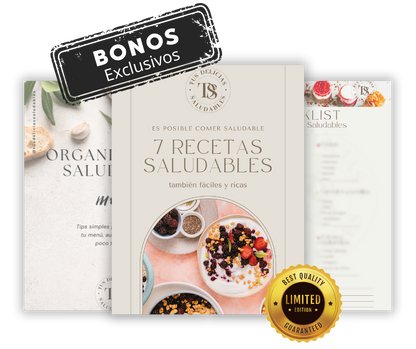 🥗 Reto 7 Días Saludables + 3 BONOS EXCLUSIVOS 🎁